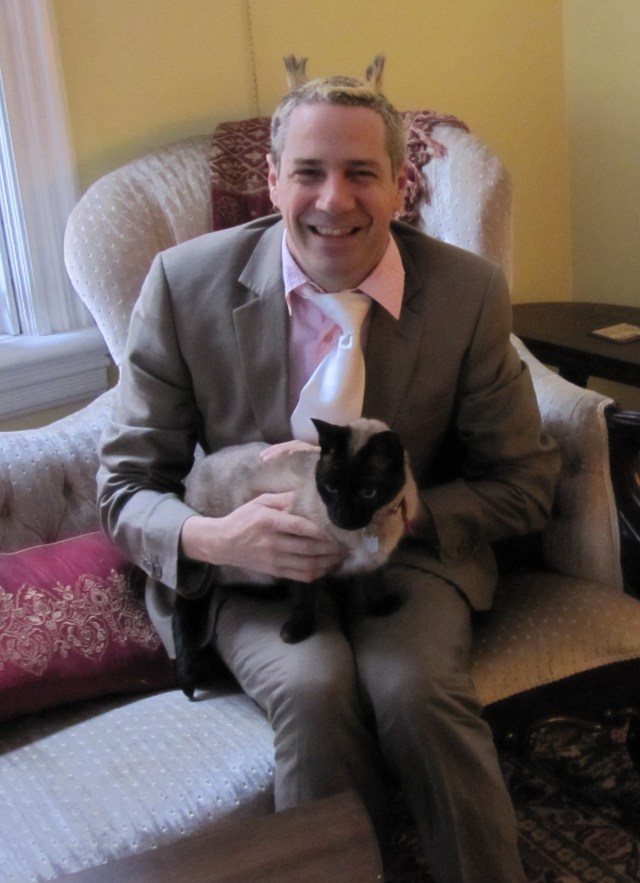 Bhat Boy at his home (photo by Anita Malhotra)