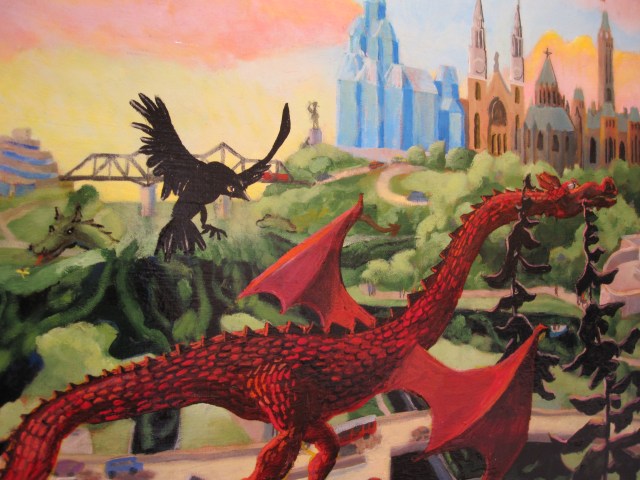 Detail from "The Politicians"