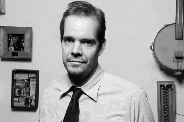 John Showman at the Sixth Gallery in Toronto (photo by David Leyes)