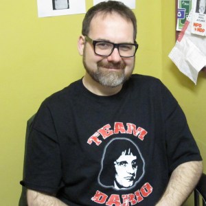 IMG_5399 demarbre in office - cropped Lee Demarbre in his office at Ottawa's Mayfair Theatre after his Artsmania interview