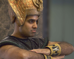 Still from Isis and Osiris, produced by Opera in Concert, Ariaworks, the Art Gallery of Ontario and the Egyptian Tourist Authority