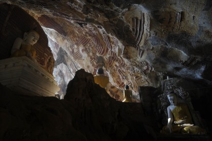 _DSC2998-2 Buddha caves in Karen State, Burma (photo by Naomi Duguid)