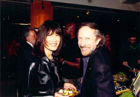CB & Frieda Lee Mock Bernstein with documentary filmmaker Freida Lee Mock, who won an Academy Award in 1995 for her documentary about the architect Maya Lin