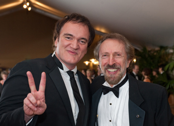 2009 Governors Awards Bernstein with Quentin Tarantino at the 2009 Governors Awards