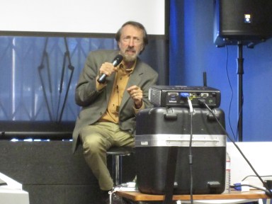 IMG_0120 Bernstein speaking at the 2011 West L.A. Music Expo on Nov. 13, 2011