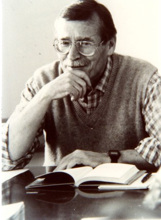 Meinke teaching at Eckerd College, Florida in the 1980s