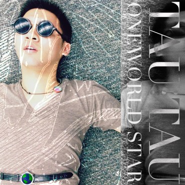 Cover image for Tau Tau's (Conrad Tao's) digital album OneWorldStar featuring his synth-pop compositions
