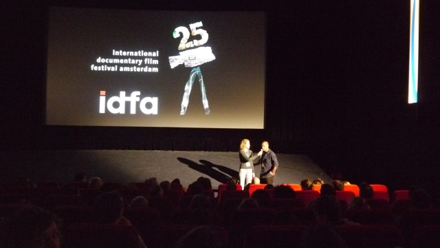 Tremblay answering audience questions at the 2012 edition of IDFA (International Documentary Film Festival Amsterdam) Tremblay answering audience questions at the 2012 edition of IDFA (International Documentary Film Festival Amsterdam)