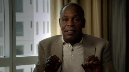 Actor and activist Danny Glover being interviewed in Shadows of Liberty (photo courtesy of Jean-Philippe Tremblay) Actor and activist Danny Glover being interviewed in Shadows of Liberty (photo courtesy of Jean-Philippe Tremblay)