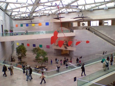 "Calder Mobile at NGA-East" by C.E. Kent (Flickr Creative Commons, Feb. 17, 2007)