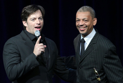 Lucien Barbarin with Harry Connick, Jr. (photo courtesy of Lucien Barbarin)