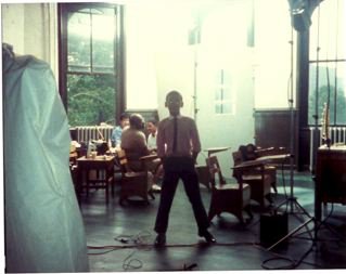Jason Marsalis, aged 8, in a New York photo shoot in the summer of 1985 (photo courtesy of Jason Marsalis)