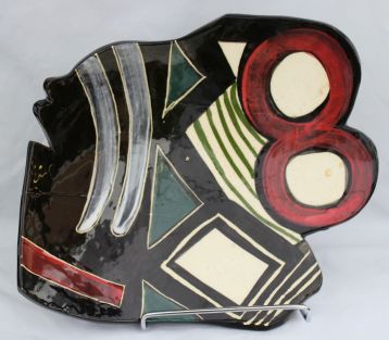 "The Number," a ceramics piece by Maxwell Taylor (photo courtesy of Maxwell and Therese Taylor)