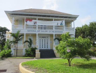 Many of Maxwell Taylor's works are in the permanent collection of the National Art Gallery of the Bahamas (photo by Anita Malhotra)