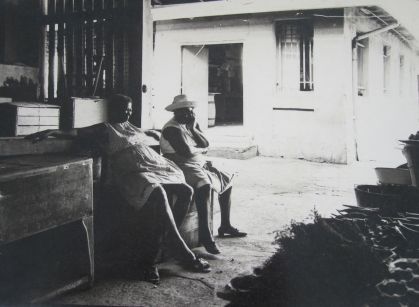 A fish market in Nassau, late 1950s or early 1960s (photo courtesy of Maxwell and Therese Taylor)