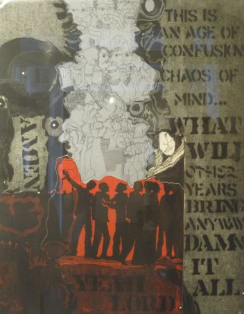 "Confusion" by Maxwell Taylor (photo courtesy of Maxwell and Therese Taylor)