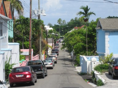 West Street in Nassau, close to where Maxwell Taylor grew up (photo by Anita Malhotra)
