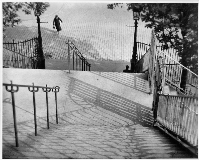 "Stairs of Montmartre, Paris," 1925, by André Kertész (© The Estate of André Kertész / Courtesy of Stephen Bulger Gallery)