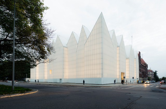 Philharmonic Hall in Szczecin, Poland by Barozzi/Veiga, which won the 2015 Mies van der Rohe Award (photo courtesy of B/V)
