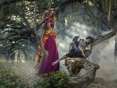 "Fallen Angel" by Benjamin Von Wong (photo courtesy of Benjamin Von Wong)