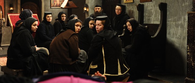 Still from Mungiu's <em>Beyond the Hills</em>, which won two acting awards at the 2012 Cannes Film Festival (photo by Sebastian Enache)