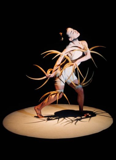 Dominique Porte in Chouinard's 1993 work "Le Sacre du Printemps" (photo by Marie Chouinard)