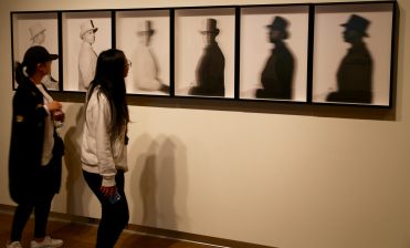 Thomas' work "Zero Hour" at the SCAD Museum of Art in Savannah, Georgia in 2017 (photo by JR P, Flickr Creative Commons)