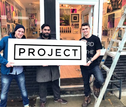 Callen Schaub at Project Gallery in Toronto, which he ran for four years (photo by Callen Schaub)