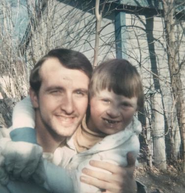 Fred Penner with his father (photo courtesy of Fred Penner)