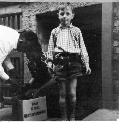 Hans Hemmert at the age of 6 in Bavaria (photo courtesy of Hans Hemmert)