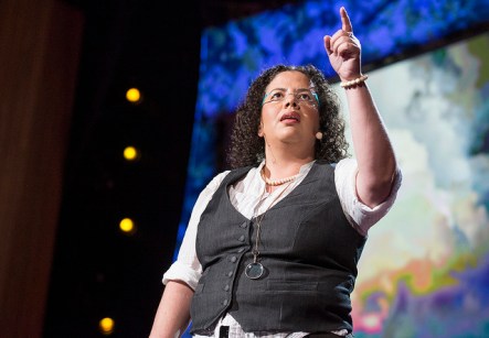Camille Seaman at TED2013 (photo by James Duncan Davidson, Flickr Creative Commons, Feb. 26, 2013)