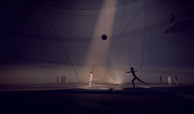 Image from "Das Totale Tanz Theater" (© Interactive Media Foundation)