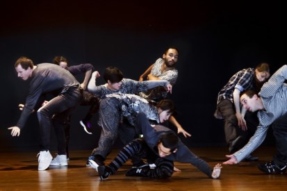 Still from "The Way Things Go" by Jefta van Dinther (photo by Yoav Barel)