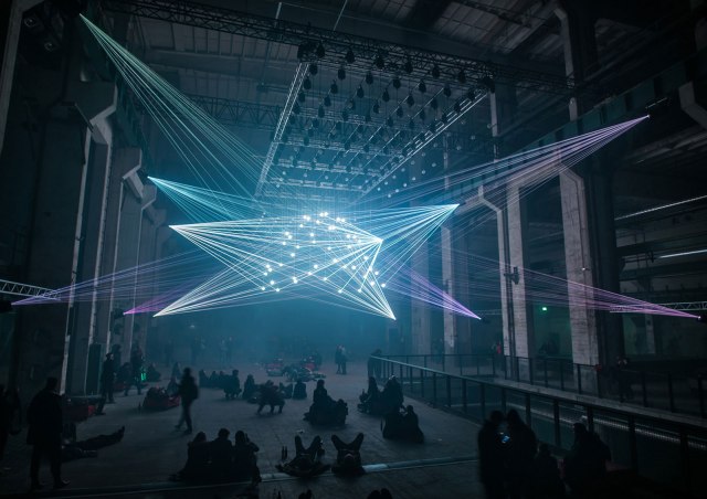 DEEP WEB at Kraftwerk Berlin in 2016 (photo by Ralph Larmann)