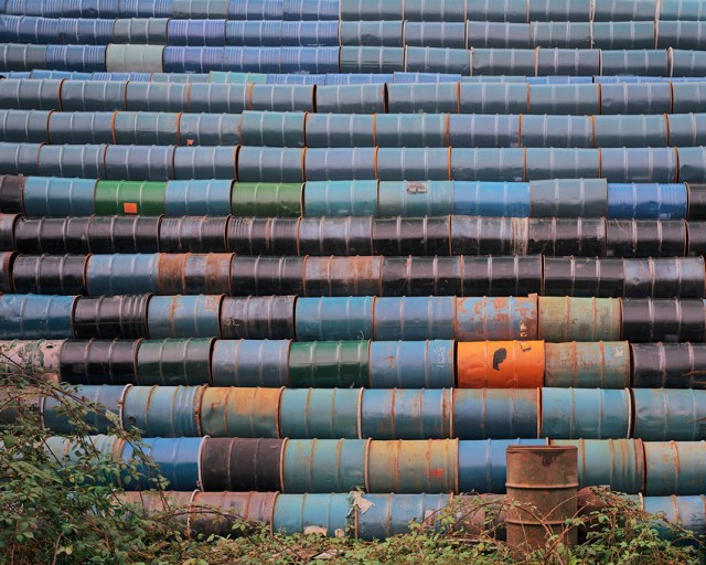 "Drums" (Seattle, 2004) from Chris Jordan's series "Intolerable Beauty" (photo courtesy of Chris Jordan)