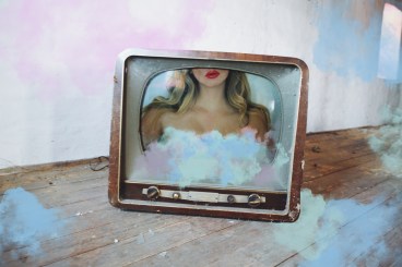 Image from Dani Kristina's EP "Aura" (artwork by Deadlight Films)